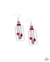 Load image into Gallery viewer, Framed Feature - Red Earrings