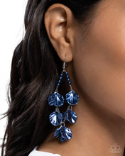 Load image into Gallery viewer, Coastal Century - Blue Earrings