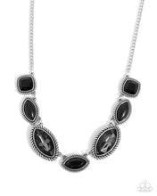 Load image into Gallery viewer, Regally Roped - Black Necklace