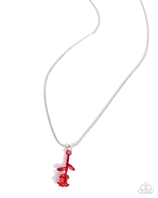 Tippy ROSE - Red Necklace