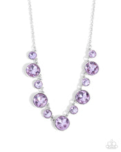 Load image into Gallery viewer, Genteel Gallery - Purple Necklace