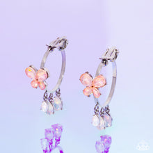 Load image into Gallery viewer, Fairy Fantasy - Orange Clip-On Earrings