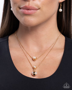 Attractive Austen - Gold Necklace