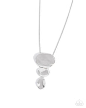 Load image into Gallery viewer, Cascading Commercial - Silver Necklace