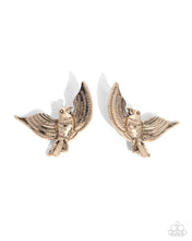 Load image into Gallery viewer, Bird of PLAY - Gold Post Earrings