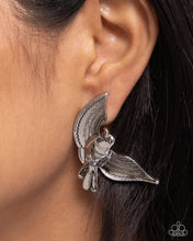 Load image into Gallery viewer, Bird of PLAY - Silver Post Earrings