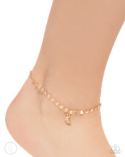 Load image into Gallery viewer, Crescent Chic - Gold Anklet