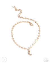 Load image into Gallery viewer, Crescent Chic - Gold Anklet