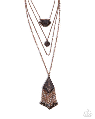 Faithful Filigree - Copper Necklace