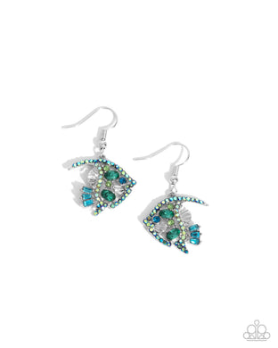 Fancy Free Fish - Green Earrings