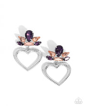 Load image into Gallery viewer, Pushing Perfection - Purple Earrings