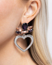 Load image into Gallery viewer, Pushing Perfection - Purple Earrings