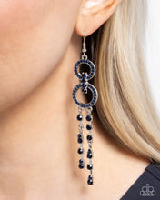 Load image into Gallery viewer, Chic Crowd - Blue Earrings