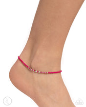 Load image into Gallery viewer, Basic Brightness - Pink Anklet