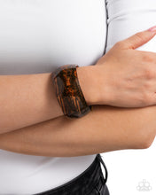 Load image into Gallery viewer, Radical Rendezvous - Brown Cuff Bracelet