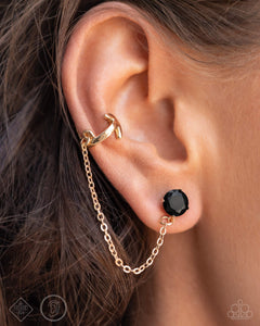 Manifesting Good - Gold Cuff Earrings