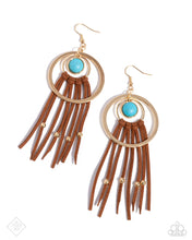 Load image into Gallery viewer, Texan Tapestry - Gold Earrings