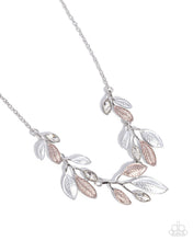 Load image into Gallery viewer, Lyrical Leaves - Brown Necklace