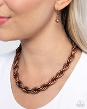 Load image into Gallery viewer, Complete Curves - Copper Necklace