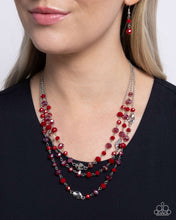 Load image into Gallery viewer, Radiantly Rich - Red Clasp Necklace