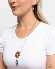 Load image into Gallery viewer, Force of Habit - Orange Necklace