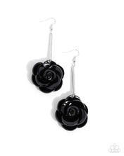 Load image into Gallery viewer, Saccharine Sprig - Black Earrings