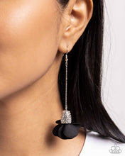 Load image into Gallery viewer, Drop Dead Dazzle - Black Earrings