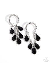 Load image into Gallery viewer, Highest Grade - Black Post Earrings