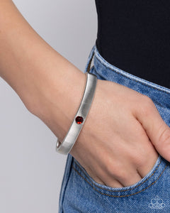 Surprising Solo - Red Stretchy Bracelet