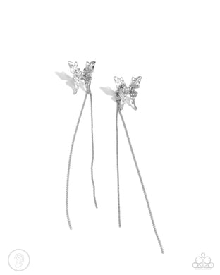 Take Flight - Silver Cuff Earrings