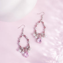 Load image into Gallery viewer, Baroness Behavior - Pink Earrings