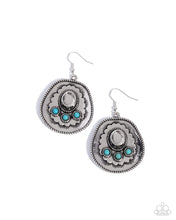 Load image into Gallery viewer, Cowboy Chaperone - Blue Earrings