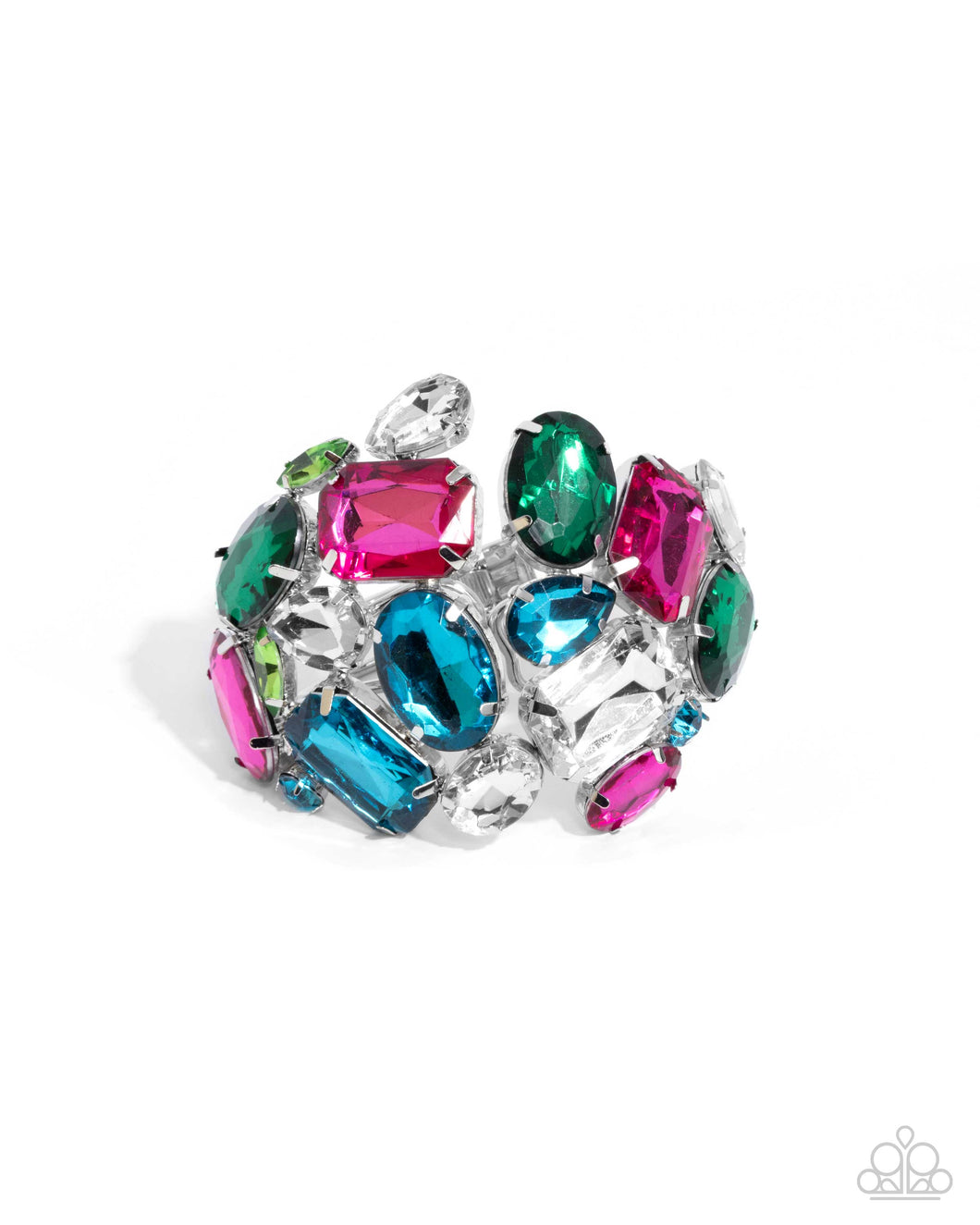 Chic Coronation - Multicolor Bracelet