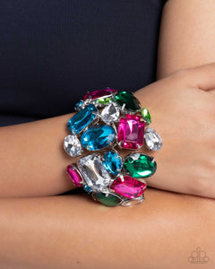 Chic Coronation - Multicolor Bracelet