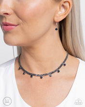 Load image into Gallery viewer, Breathtaking Backdrop - Blue Choker Necklace