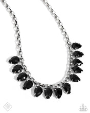 Load image into Gallery viewer, Vicious Vibrancy - Black Necklace