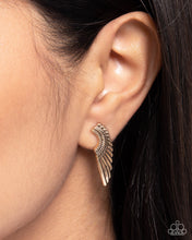 Load image into Gallery viewer, Angelic Altitude - Gold Post Earrings