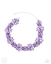 Load image into Gallery viewer, Bouquet Blend - Purple Choker Necklace