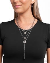 Load image into Gallery viewer, Dazzle and Stretch - Silver Necklace