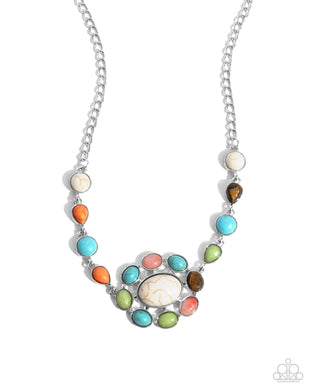 Enigmatic Ease - Multi Necklace