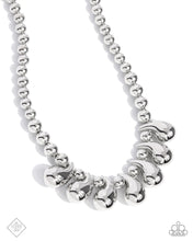 Load image into Gallery viewer, Raindrop Rebel - Silver Necklace