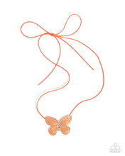 Load image into Gallery viewer, Fluttering Fervor - Orange Necklace