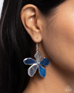 Painted Promotion - Blue Earrings