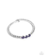 Load image into Gallery viewer, Pointed Production - Purple Coil Bracelet