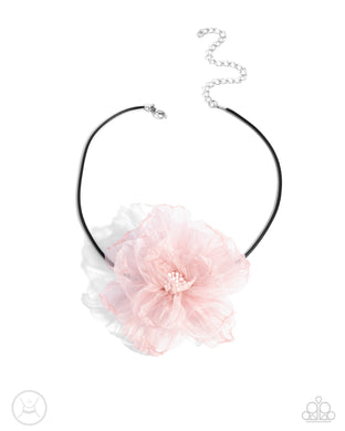 French Facade - Pink Choker Necklace