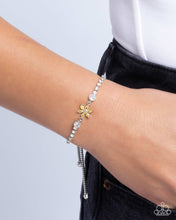 Load image into Gallery viewer, Dainty Delivery - Yellow Sliding Closure Bracelet