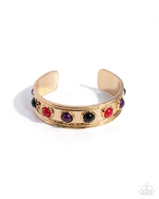 Load image into Gallery viewer, Fitted Fancy - Purple Cuff Bracelet