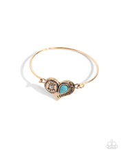 Load image into Gallery viewer, Give More Love - Gold Hook and Eye Bracelet