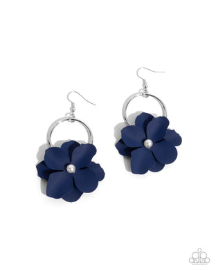 One of a Kind Charisma - Blue Earrings