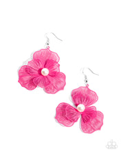 Load image into Gallery viewer, PETAL the Score - Pink Earrings